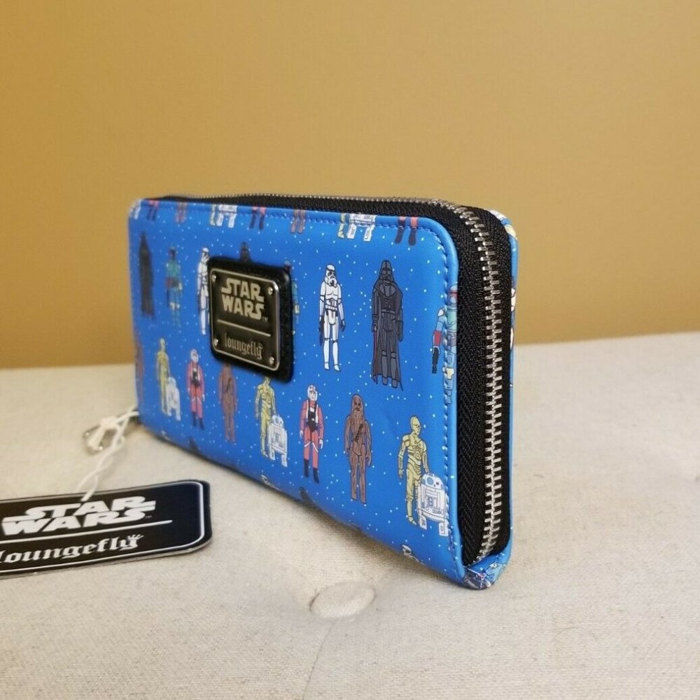 Loungefly Disney Star Wars Action Figure Wallet - Picture 4 of 12